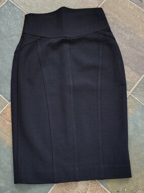 Diane Von Furstenberg Black Skirt Y2K